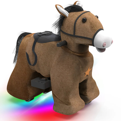 Electric Stuffed Ride on Panda Toy Animals for 3-7 Years Old (6V/7A) Muliti Animals